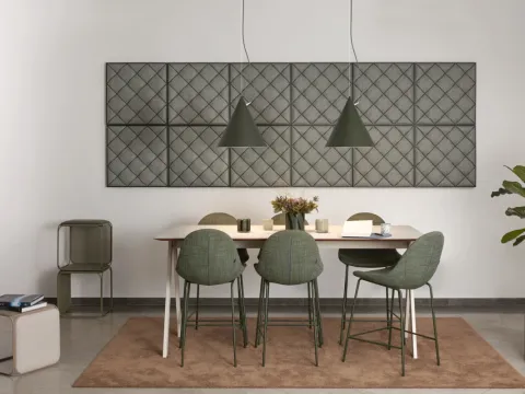 DECIBEL by Johanson Chesterfield acoustic absorber.