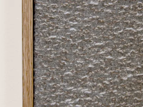 Detail of the Hertz Oak Frame with a visible mortise-and-tenon joint.