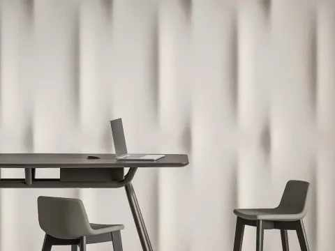 Narbutas VARJO thermoformed PET felt acoustic panels, image 6 of 6.