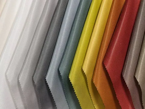 Création Baumann acoustic textiles in many colours.