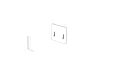 TWO - 770 x 790 x 24 mm - free standing