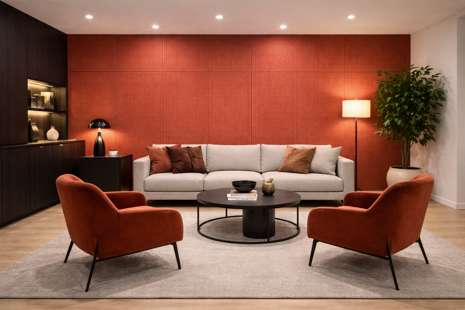 Forescolor Microperforated Red_Applied