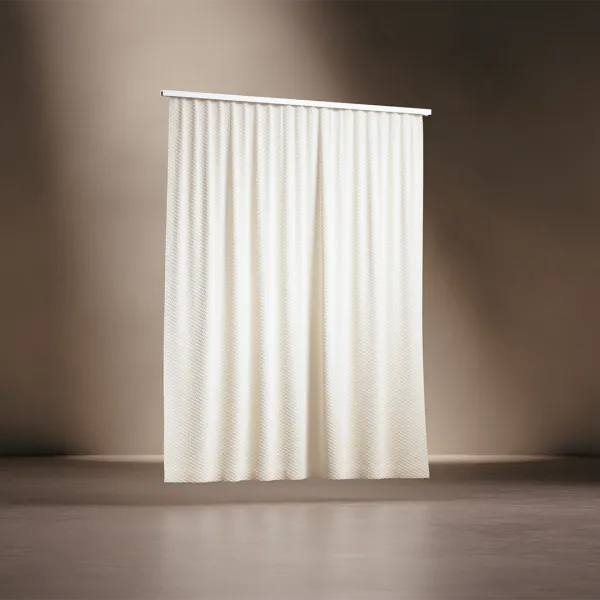 Akustiklösungen_Akustiksystem_Schallabsorbierende Gewebe_acunic curtain_3D